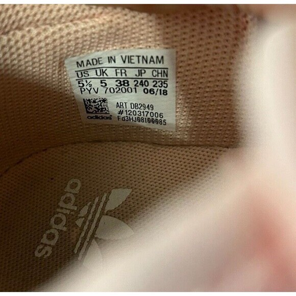 Adidas Womens Sneaker Tubular Shadow Clear Orange Knit Low Top Sz 6.5/7 ? - Picture 16 of 16